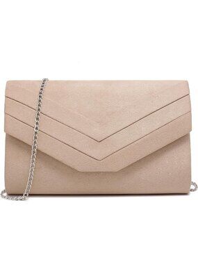 〽️Women's Nude Evening Bags Party Clutches Wedding Purses Cocktail Prom Handbags